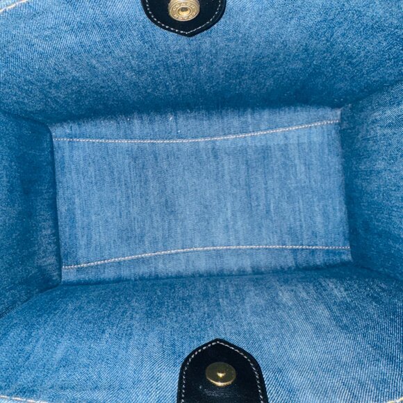 Coach Denim Field Tote 30, EUC, some imperfections - Picture 10 of 14